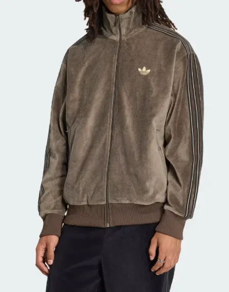 Adidas Ferebird Velour Jacket
