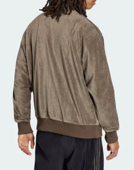 Adidas Ferebird Velour Track Top Jacket