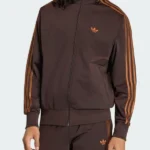 Adidas Firebird Track Brown Jacket