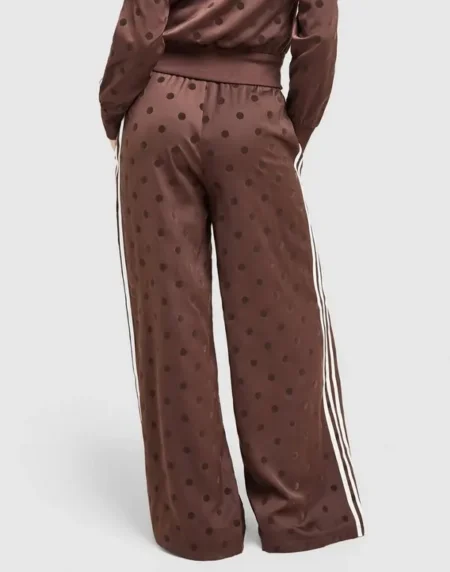 Adidas Firebird Polka Dot Brown Trouser