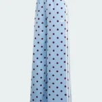 Adidas Firebird Polka Dot Light Blue Track Pants