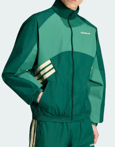 Adidas Munich Track Collegiate Green Jacket