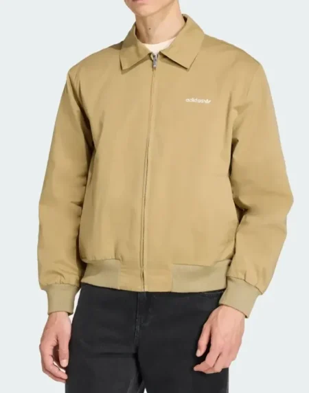 Adidas Natural Tartan Brown Jacket