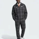 Adidas Plaid Firebird Jacket