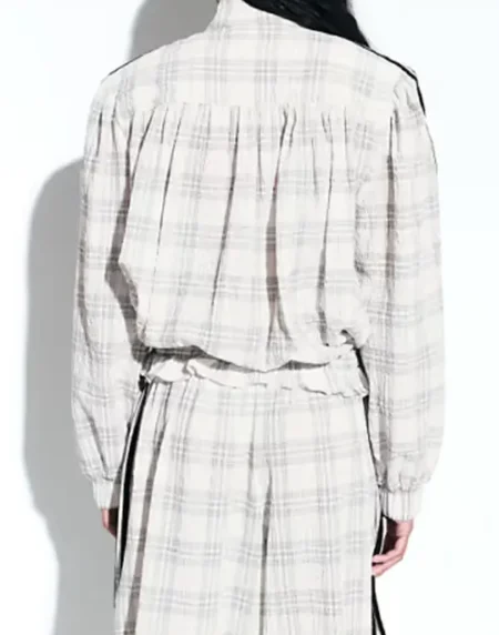 Adidas Plaid Seersucker Jacket