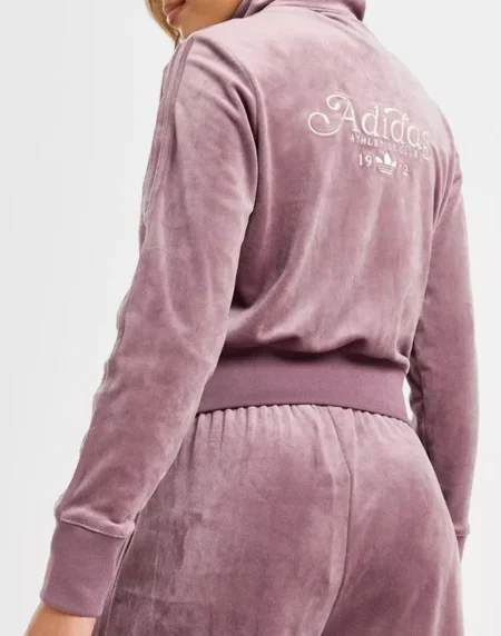 Adidas Firebird Velour Jacket