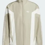 Adidas Windbreaker Brown Jacket
