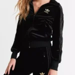 Firebird Rare Velour Track Black Top