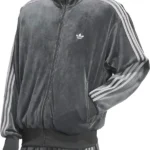 Adidas Firebird Velour Track Jacket