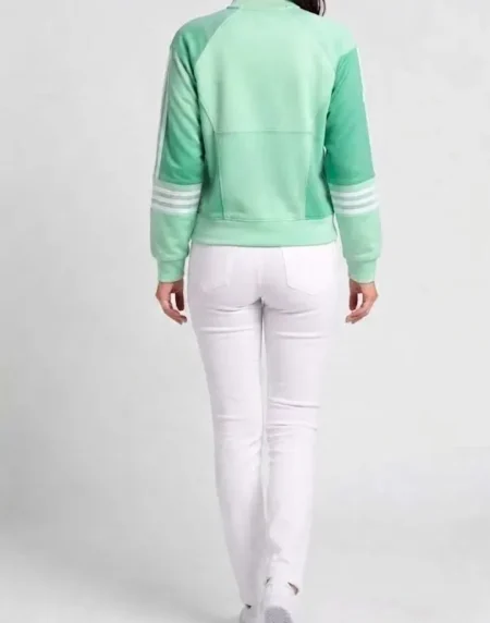 Original Adicolor Crop Track Green Jacket