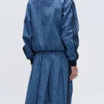 Original X ASOS oversized Gingham Track Blue Cotton
